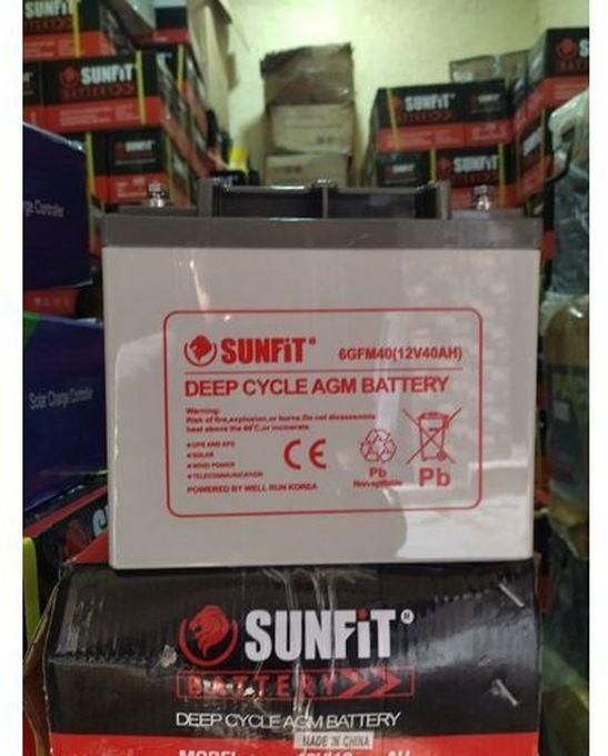 Sunfit 40Ah 12v Deep Cycle Battery