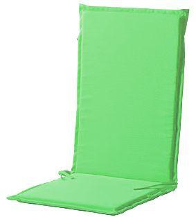 Green Seat Pillow, stuffed with sponge, size 116 cm × 47 cm