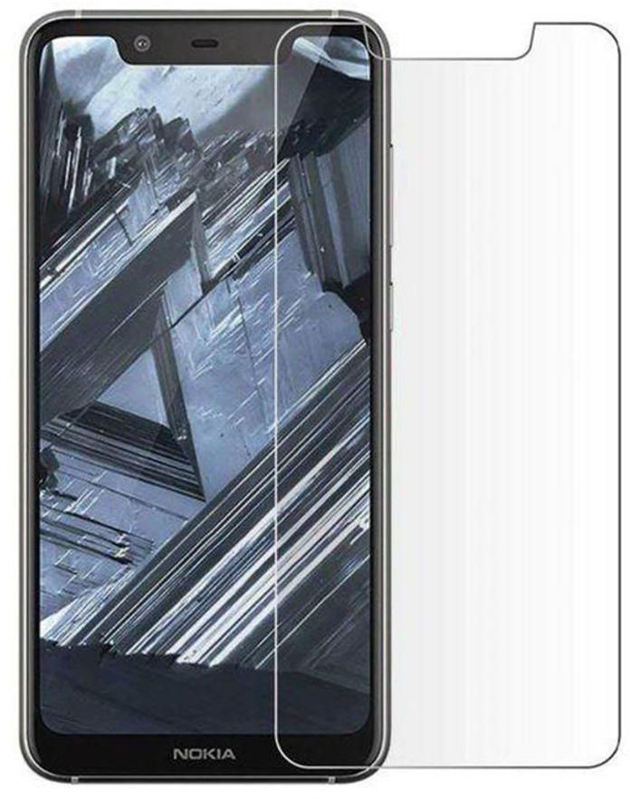 Tempered Glass Screen Protector For Nokia 5.1 Plus (Nokia X5) Clear