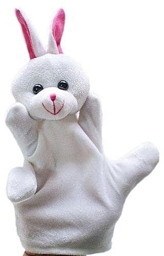 Bluelans Baby Child Zoo Farm Rabbit Hand Glove Puppet Finger Sack Plush Toy