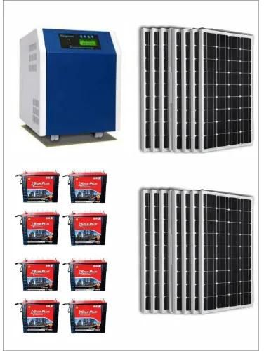 Afripower 5kva 96v Inverter System With 8 Units 220ah Starplus Battery / 16 Solar Panels