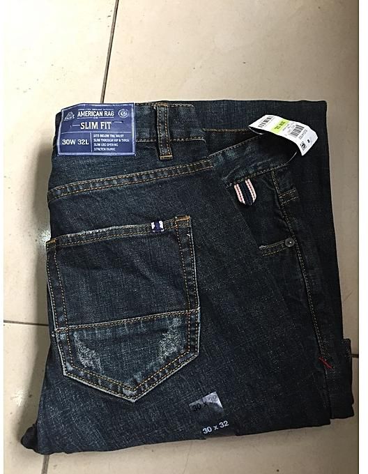Generic Men S American Ras Slim Fit Stretch Fashion Jeans Dark Blue Price From Jumia In Kenya Yaoota