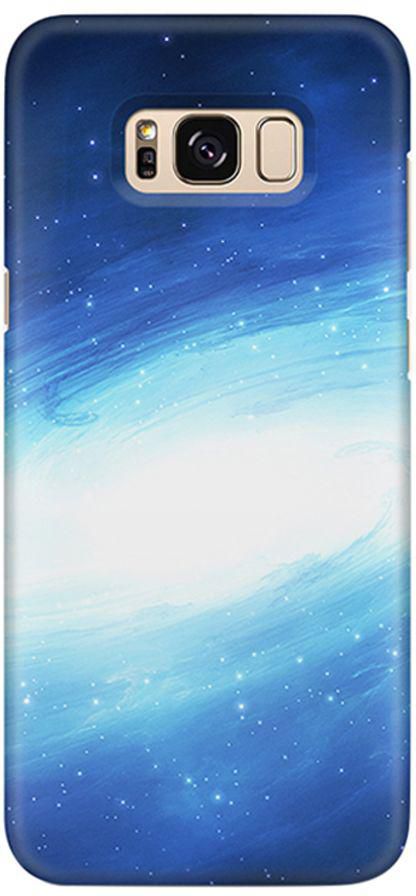 Protective Case Cover For Samsung Galaxy S8 Blue Galaxy