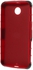 Anti-slip PC and TPU Combo Case with Kickstand for Motorola Nexus 6 XT1100 XT1103 - Red