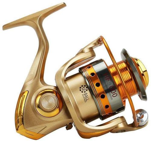 Fishing Reel YUMOSHI HF7000, 12 BB, High performance gear, Big