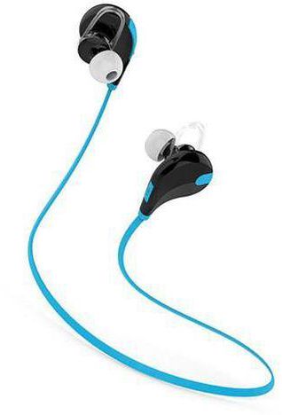 Bluetooth Wireless Headset Stereo Earphone Sport Universal (Color:Blue)