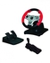 EXTRA 3 in 1 Racing Driving Wheel for PS2/PS3/PC - Red