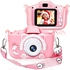 Conbo Kids Camera For Girls, Conbo Digital Dual Camera, 2&quot; Ips Screen HD 1080P Shockproof Children Video Camera Camcorder For Age 3, 14 Years Old Girls Boys Christmas Birthday Party, Pink