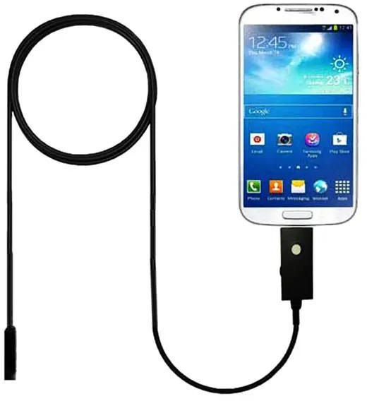 130w Pixel 5.5mm Lens Diameter Android Phone Endoscopic Android industrial endoscope 1M