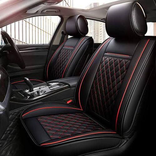 Car Leather Seat Cover Plain Design Black Red Line From Jumia In Nigeria Yaoota - Car Seat Cover Design Images