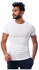 Round-Neck Short Sleeve Solid Undershirt for Men