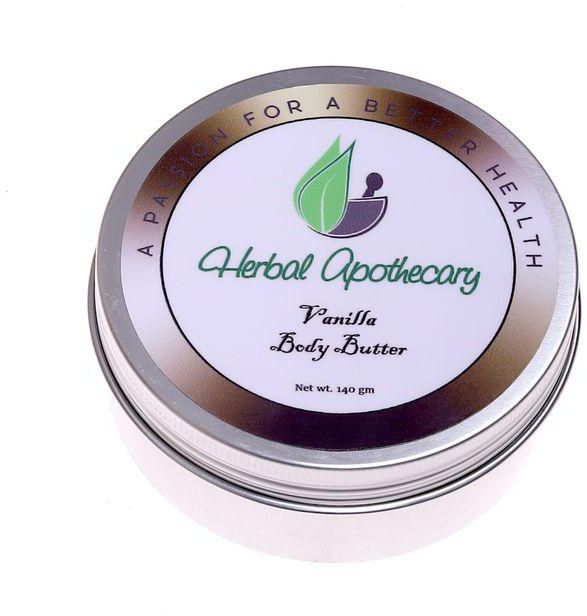 Herbal Apothecary Natural Vanilla Body Butter , 140 Gm .