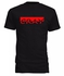 Cray Cray CRAY Red Print Round Neck T-shirt - Black
