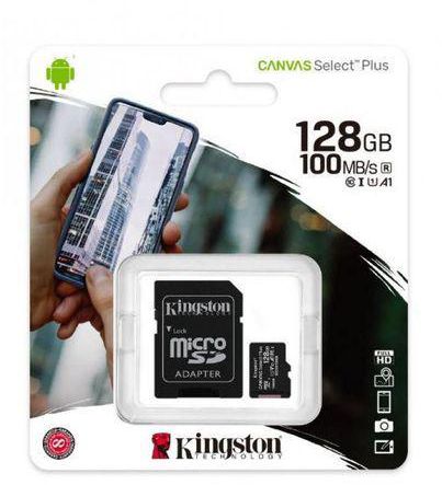 Kingston 128GB Canvas Select Plus MicroSD Card
