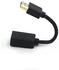 Keendex kx 2575 hdmi male to female extension cable, 30cm - black, Ethernet