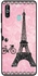 Protective Case Cover For Samsung Galaxy A60 Smart Series Printed Protective Case Cover for Samsung A60 Paris & Cycle