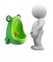 As Seen on TV Frog Potty Training Urinal for Boys - Green