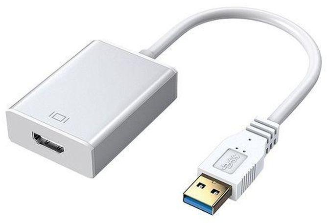 USB 3.0 To HDMI Adapter, 1080P Video Cable Drive-Free