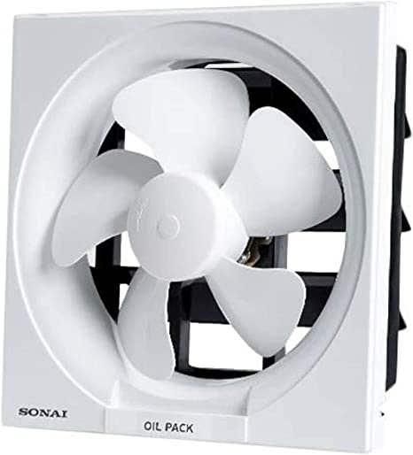 Get Sonai MAR-25R Wall Ventilating Fan, 25 cm, One Direction - White with best offers | Raneen.com