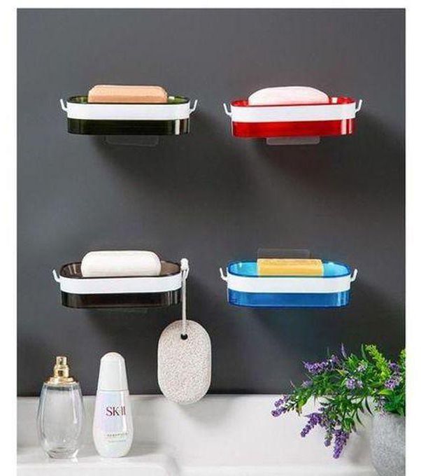 Soap Dish Holder With Drainage Drawer Box