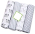 High Quality Baby Cotton Receiving Blankets- Set of 4