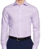 Solid Shirt Full Sleeve With Neck And Buttons For Men -Lilac