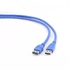 USB cable AA 1.8m USB 3.0 extension, blue | Gear-up.me