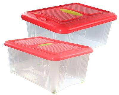 Codil Storage Boxes - Red - Set of 2