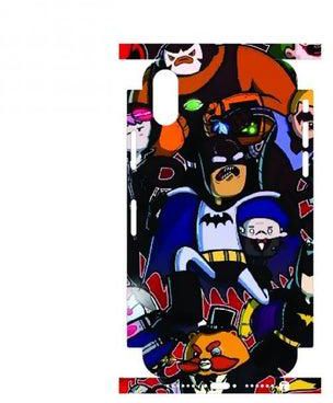 Printed Back Phone Sticker With The Edges For Iphone Xs Batman Cartoon Characters