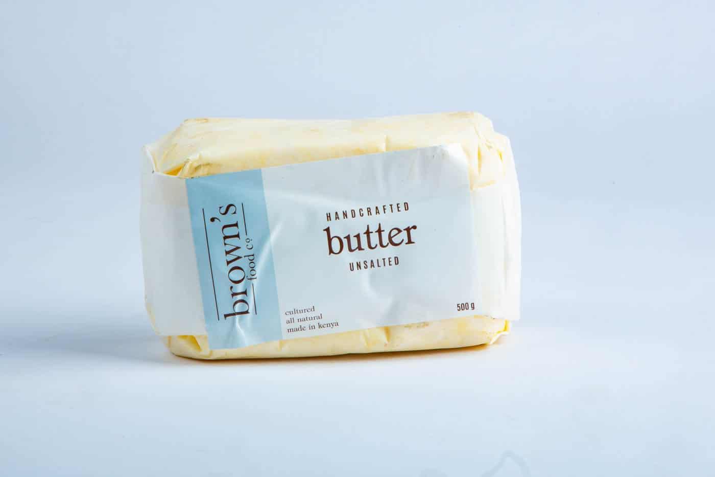 Brown's Unsalted Butter - 500g (Limited Supply) - Greenspoon