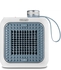 Delonghi Capsule Desk Electric Fan Heater, 360 Watts, Light Blue - HFX10B03-LB