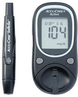 جهاز Accu-Chek Active لقياس مستوى سكر الدم
