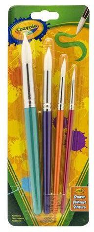4-Piece Paint Brush Set Multicolor