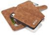 Margoun Zipper Wallet Leather for Apple iPhone 7 with Detachable Magnetic Case Purse Clutch with Black Flip Credit Card Holder Cover - Brown