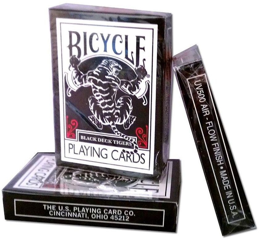 Bicycle Black Tiger Playing Cards