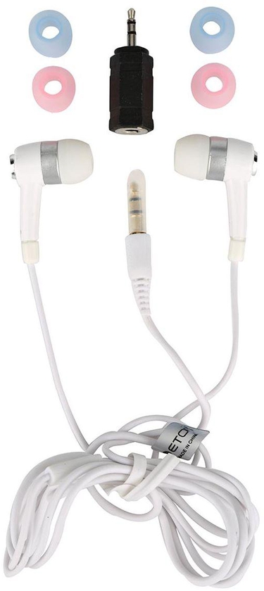 Headset by Eton, White, ET-11G