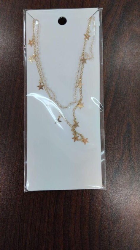 Miniso Round Star - Shaped Double - Layer Necklace