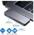 USB C Hub, Type C Hub 5 in 1 MultiPort Adapter with 3* USB 3.0 Ports and SD/TF Card Reader, USB C Adapter Compatible with Macbook, Macbook Pro/Air, Dell XPS, HP Spectre 12/13 and More USB C Devices