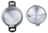 Al Saif Aluminium Pressure Cooker Silver/Black 15L