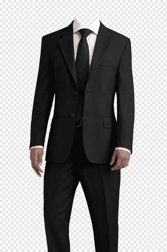 Fashion Men's Official Suit (Business-official)- Black