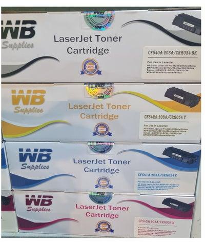 Compatible Toner cartridge HP 203A and canon 054Full Set Color Laserjet Pro MFP M281fdw MFP M280nw MFP M281fdn M281cdw CRG054 CRG-054 Toner Cartridge For 620 621Cw 623CW MF640C 641Cw 642cdw