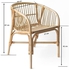 modern bamboo 2 chair with table