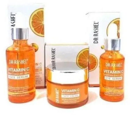 Dr. Rashel Brightening&Anti-aging Vitamin C Face Cream+Face Serum+Eye Serum