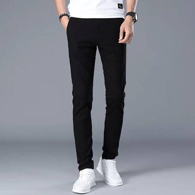 Fitted Jeans For Men - Black