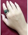 Gold Ring With Small Green Gemstone Gold Plated Handmade Vary Sone Jewelry