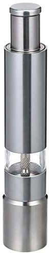 Manual Pepper Grinder Salt Spices Mill Shaker Silver Grinding Tool_one year warranty