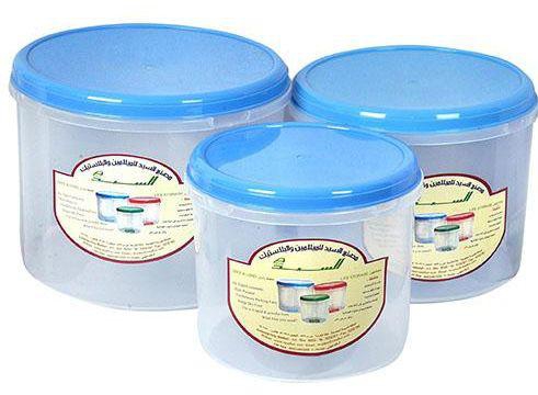 Food Container Set 3,5,7 Liter