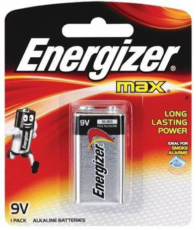 Energizer Max 9v Battery