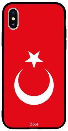 Protective Case Cover For Apple iPhone XS Turkey Flag