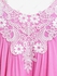 Plus Size Flutter Sleeve Contrast Lace Handkerchief Tee - 3x | Us 22-24